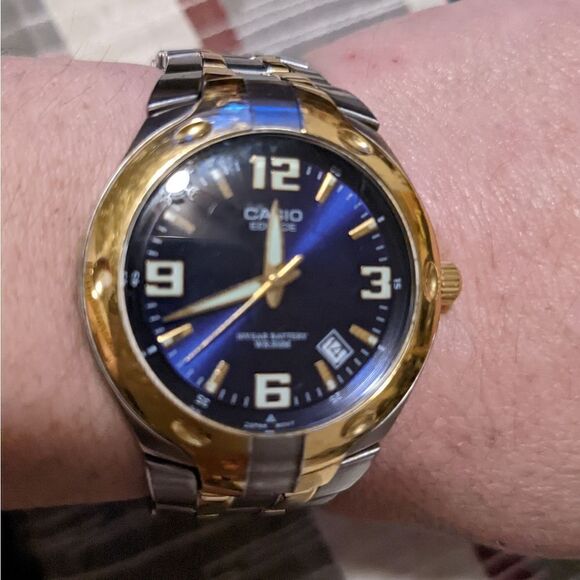 Men's Casio Edifice stainless steel watch - Picture 4 of 8